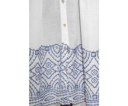 Туника женская Furstenberg Blue in White Германия детали 23