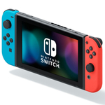 Игровая приставка Nintendo Switch (неоновый синий/неоновый красный)