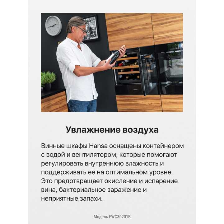 Винный шкаф Hansa FWC30201B
