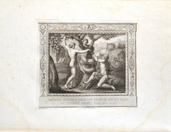 Фрески (картины) из перистилей Ватикана, руки Рафаэля Санти. На новых медных дощечках, изготовленных