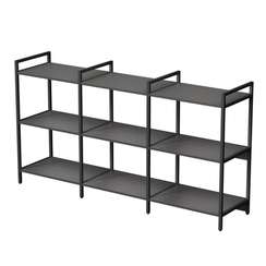 10ССТ.3.600 Стеллаж средний тройной 3 полки (1760*400*952)