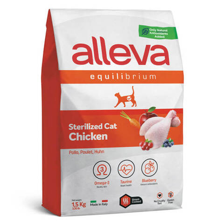 Alleva Equilibrium Sterilized Cat с курицей