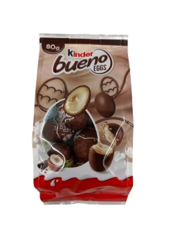 Bueno Eggs из молочного шоколада с молочно-ореховой начинкой