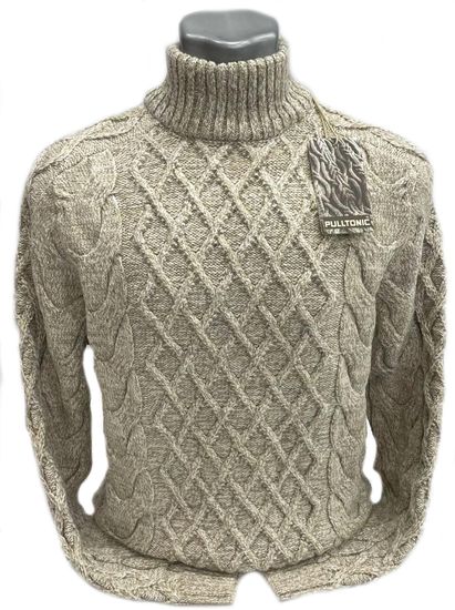 Pulltonic из шерсти и кашемира "Клеть" размер (48-52)