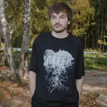 Футболка Смерч Оверсайз Принт #7 черная