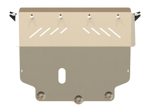 Защита картера и КПП Sheriff для Volkswagen Sharan II Рестайлинг 2015- арт.26.2422