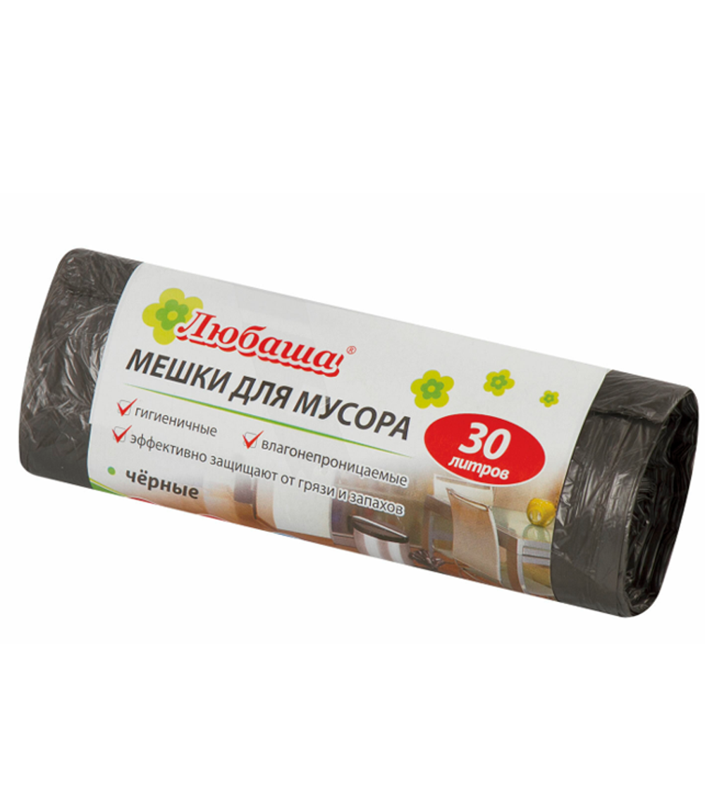 Мешки для мусора 30 л 20 шт . в рулоне