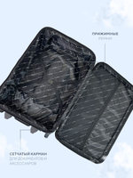 Большой чемодан Ananda Model Four, четыре колеса, XL