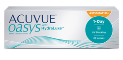 ACUVUE OASYS with HydraLuxe for ASTIGMATISM