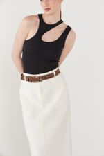 БАЗОВЫЙ РЕМЕНЬ LEO NUDE|BLACK