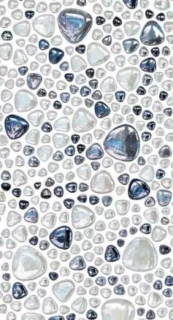 Панель ПВХ термопечать Жемчужная мозаика 348 2700х250 мм