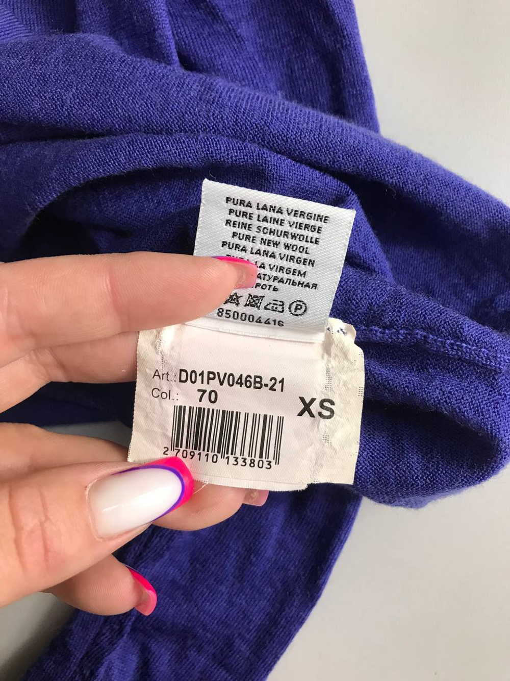 Джемпер Glenfield из шерсти, маркировка ХS, визуально на 42 размер