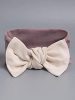 Повязка на голову трикотажная детская