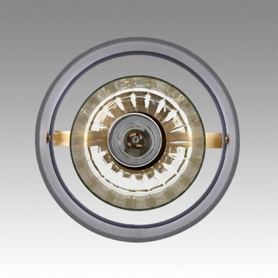 6592/1 MODERNI LN25 323 латунь/серый, металл/текстиль, стекло Подвес E14 1*40W 220V JANE