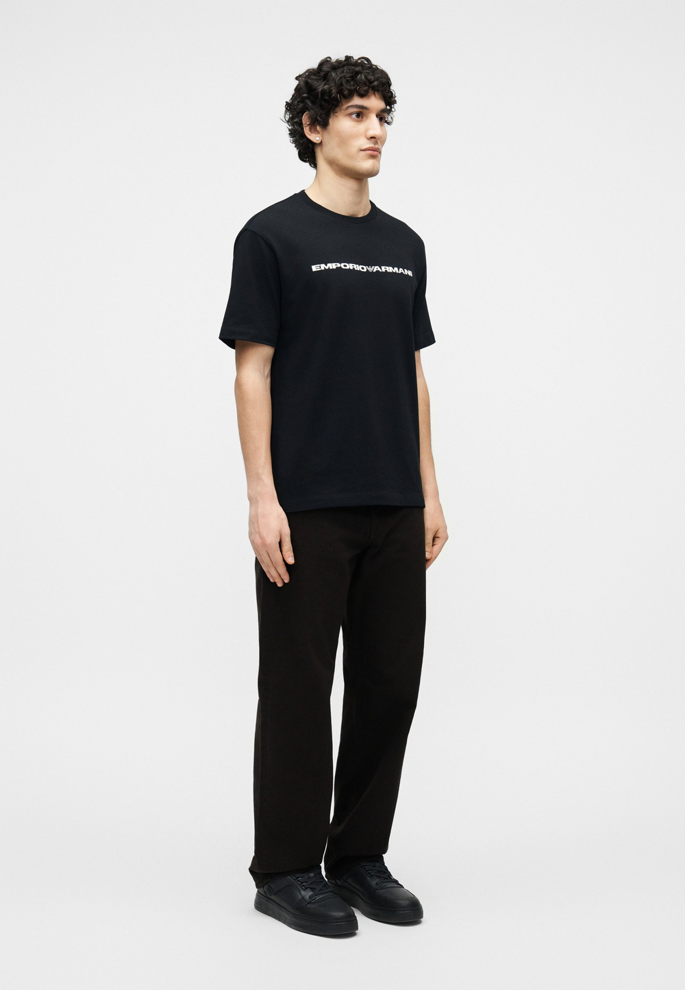 Emporio Armani Футболка с принтом - Синий