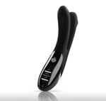 Вибратор Mystim Tingling Apart с электростимуляцией черный 27 см