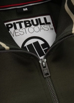 Олимпийка PITBULL OLDSCHOOL TAPE LOGO темно-зеленая
