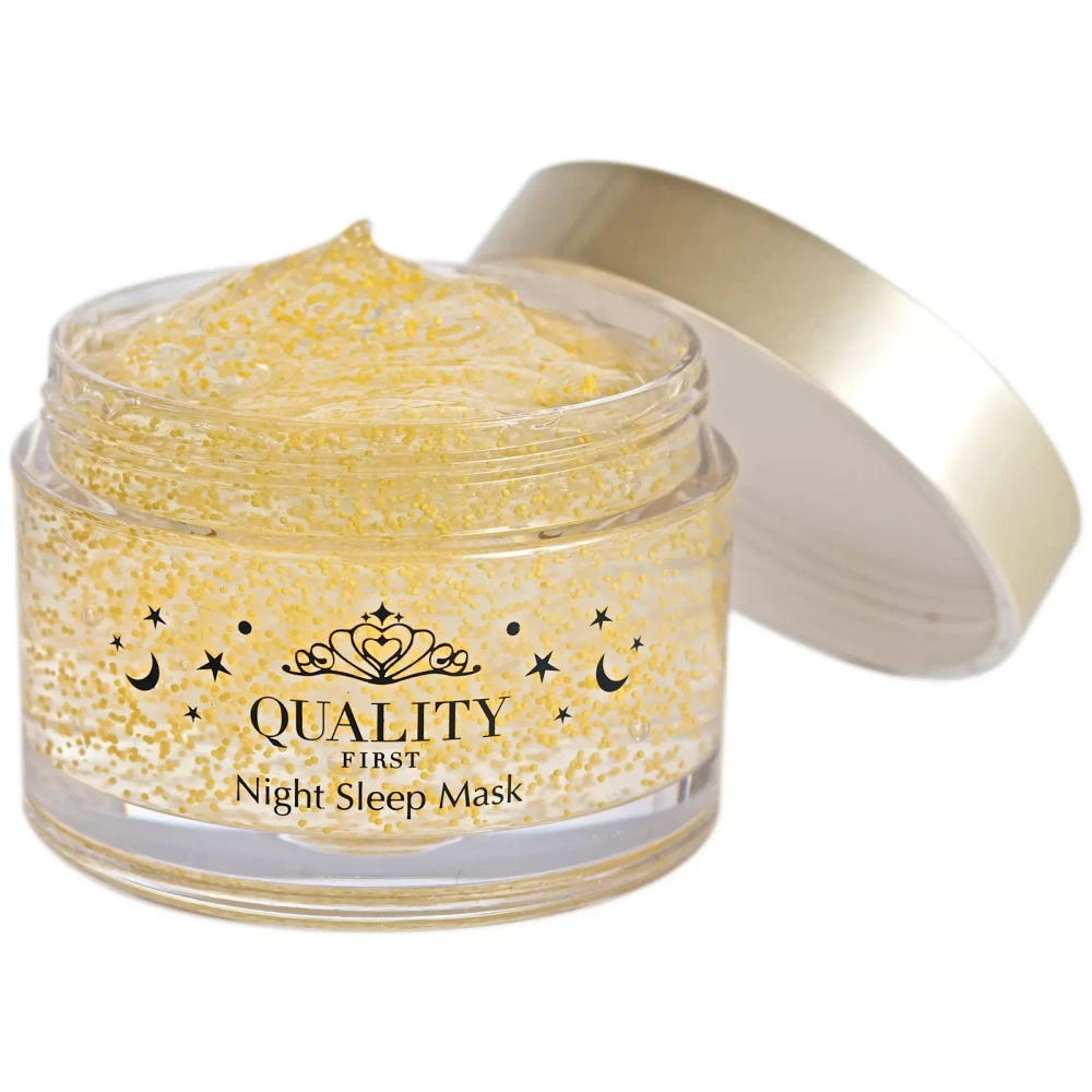 Quality First Антивозрастная ночная маска для лица Кволити Фест - Queen’s Premium Night Sleep Mask, 80 г