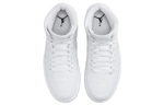 Кроссовки Jordan Air Jordan 1 Mid Triple White (Женская размерная сетка)