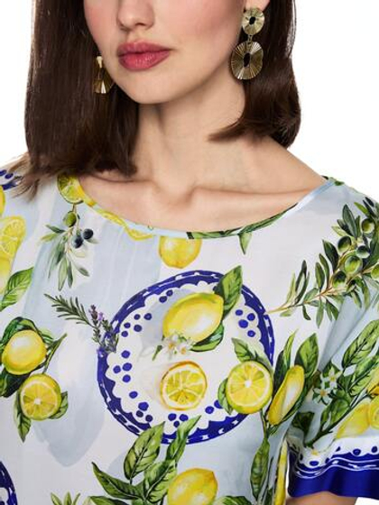 Marc Cain Блуза из струящейся вискозы