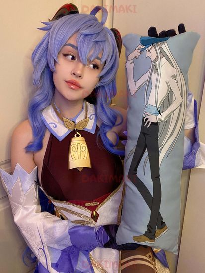 Мини дакимакура Кайто из Охотник х Охотник арт. M0589, 60х20 см