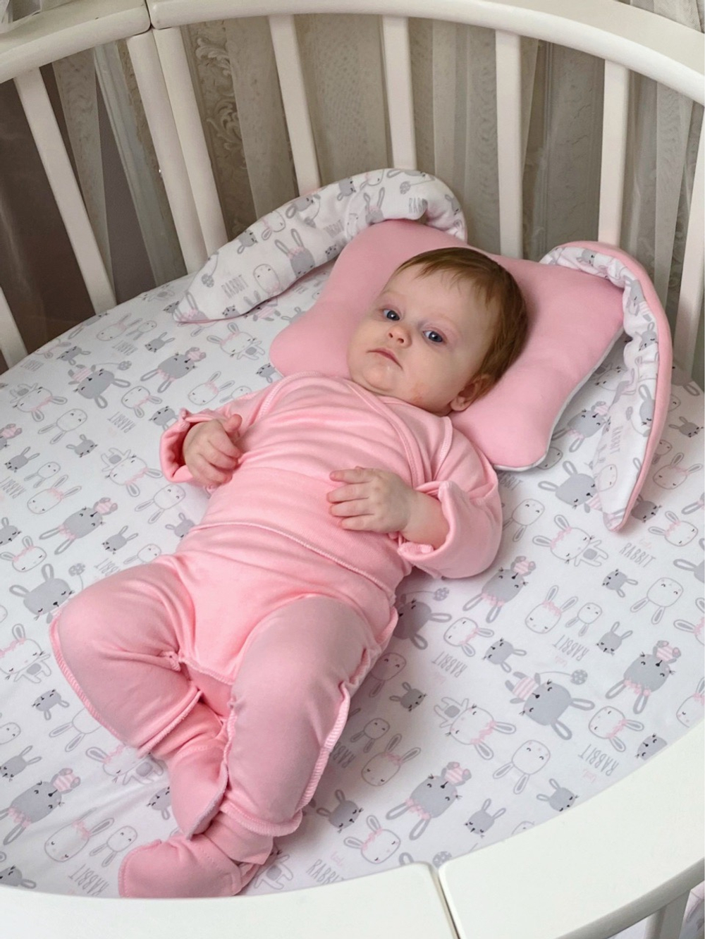 Розовый | Серый | Белый