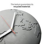 Часы настенные world wide waste, темно-зеленые