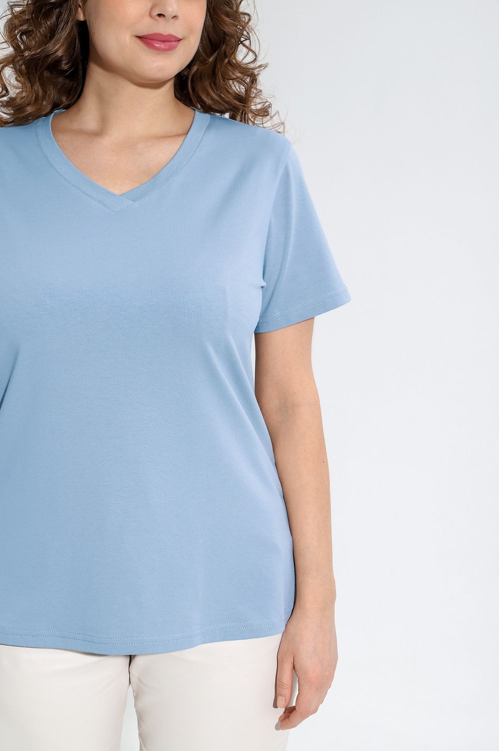 Футболка Базис-5 Виотекс ГОЛУБОЙ