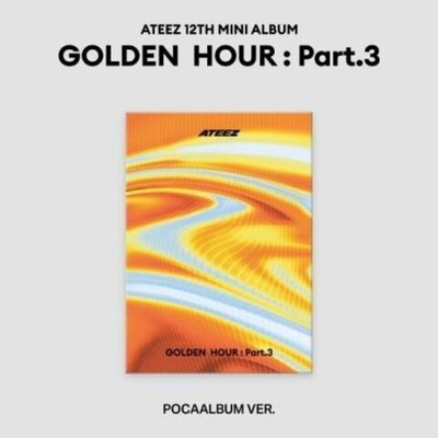 Альбом ATEEZ - GOLDEN HOUR : PART.3 12th Mini Album POCAALBUM RANDOM Version