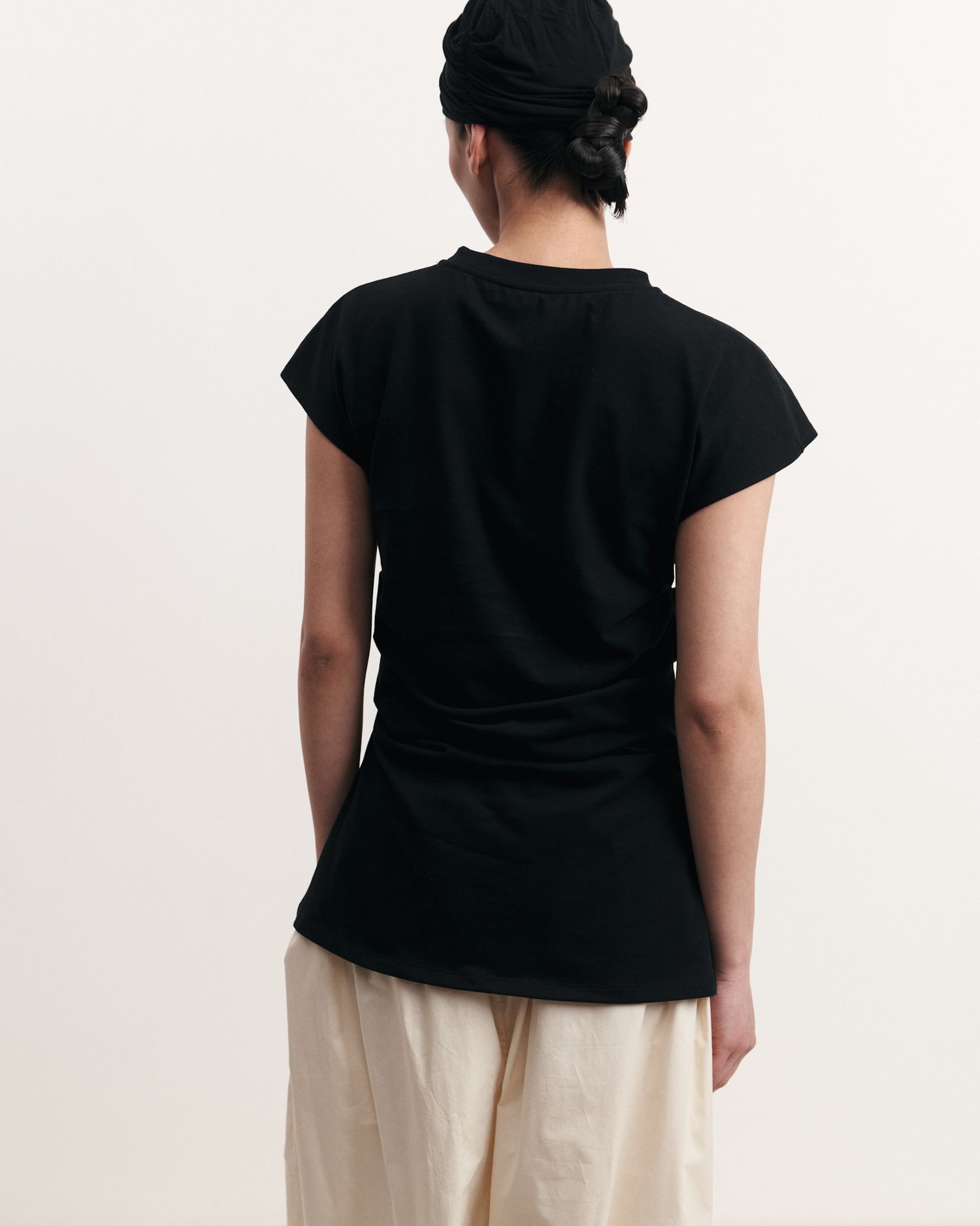 Топ с драпировками