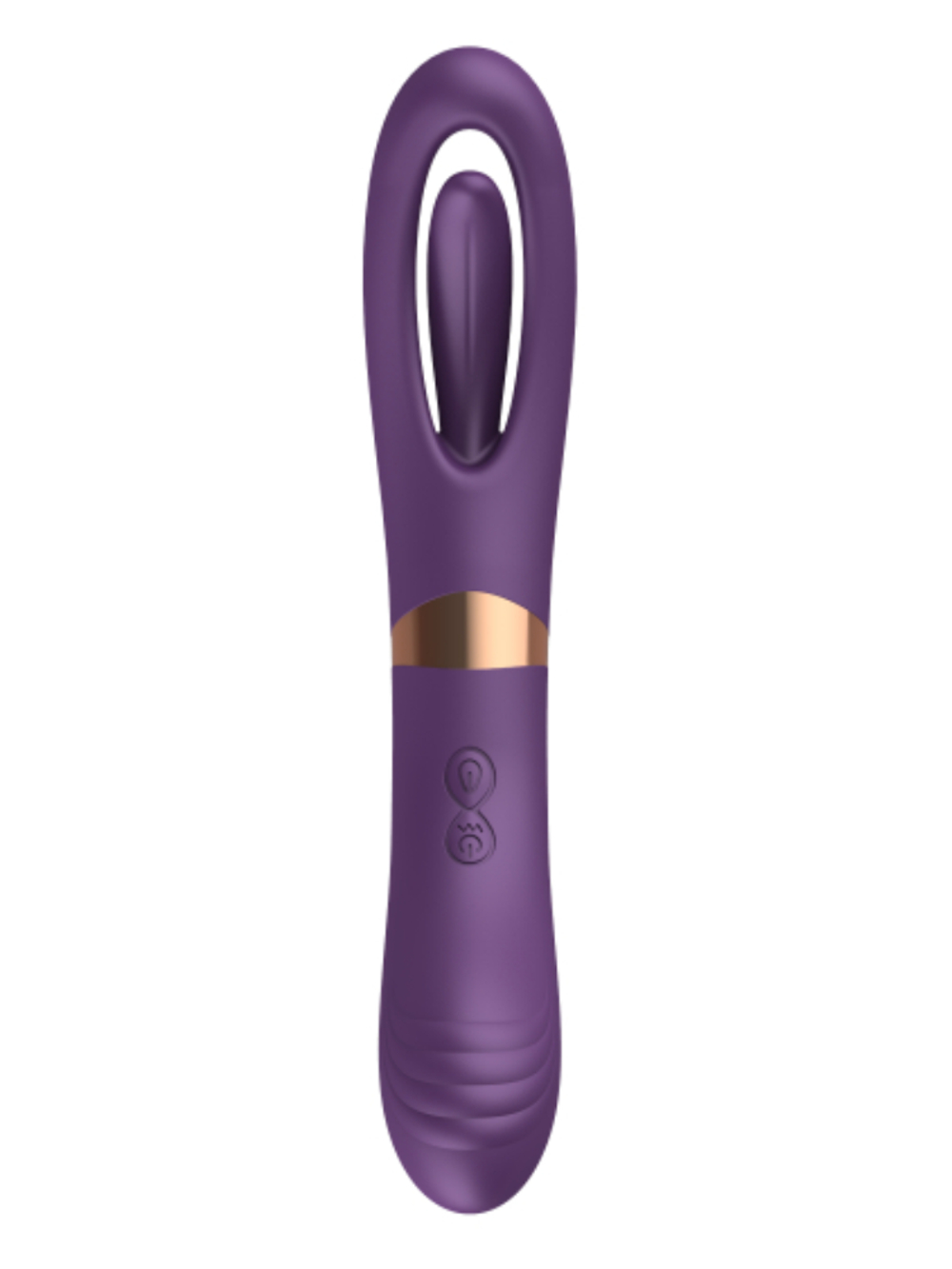 Силиконовый вибратор с функцией фингеринга SW2031