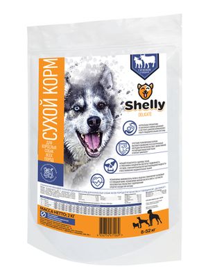 Сухой корм Shelly Delicate для взрослых собак всех пород, с ягненком и говядиной