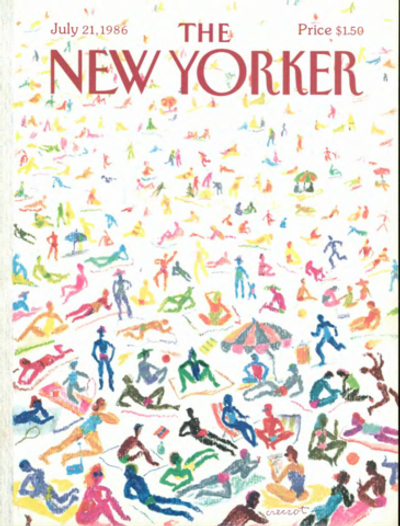 Журнал The New Yorker 21-07-1986, обложка