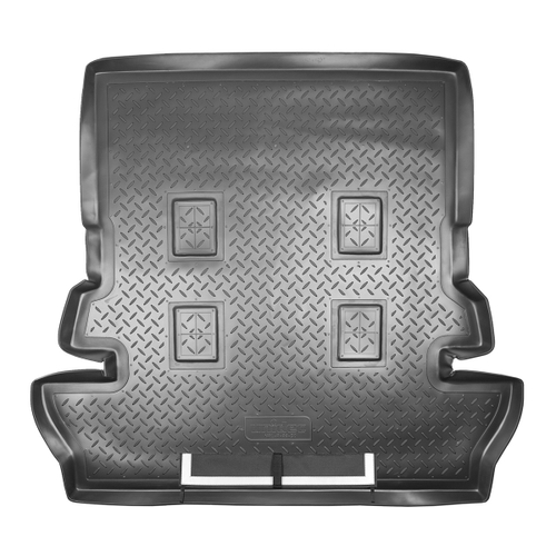 Коврик в багажник Norplast/Unidec для Toyota LC 200 в кузове J20A (2007-) Черный,7 мест, полиуретан, арт.NPL-P-88-50-AP