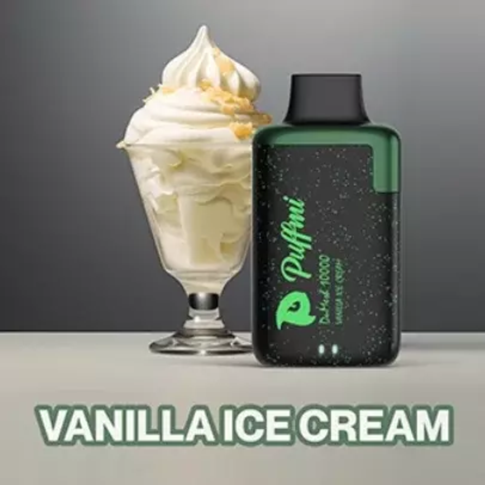 Puffmi Dumesh Vanilla ice cream (Ванильное мороженое) 10000 затяжек 20мг Hard (2% Hard)