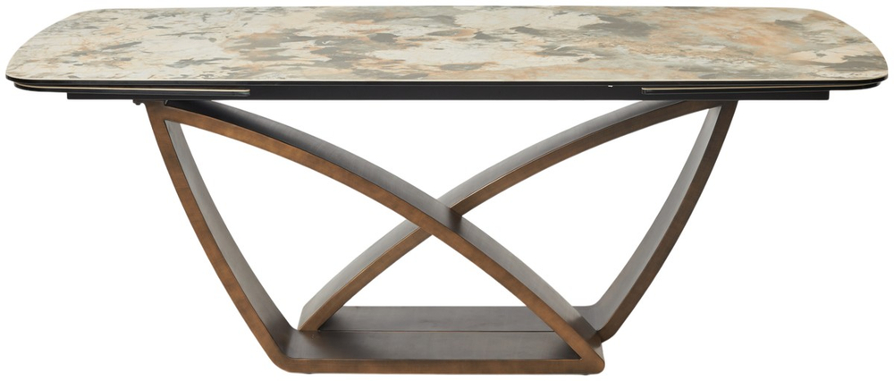 Стол М-City DISAUR Алонсо (Alonso) 200 Tl-137, Испанская керамика, Медный каркас