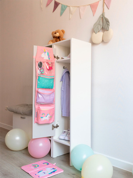 Набор Единорог, розовый (Карман+ковер+наклейки)