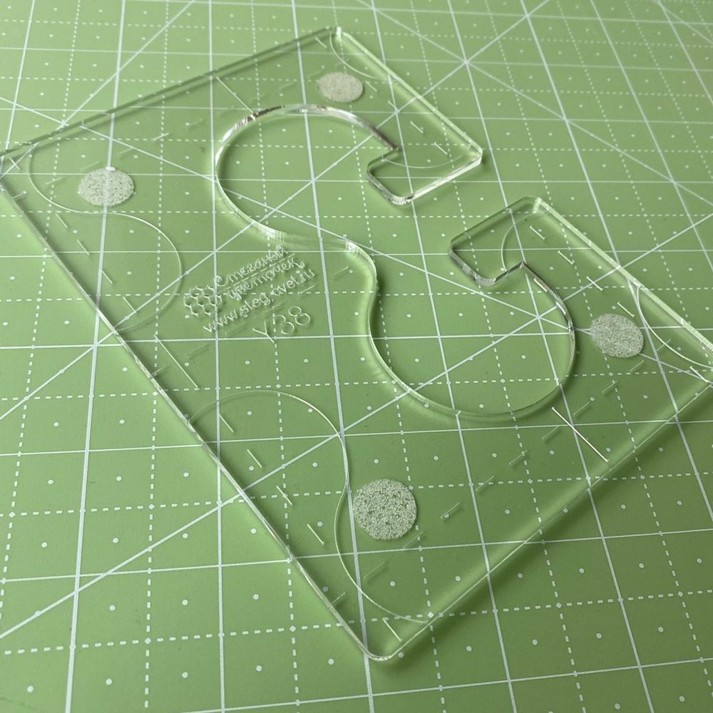 Линейка для стежки №38, 3 мм (aрт. Y38)