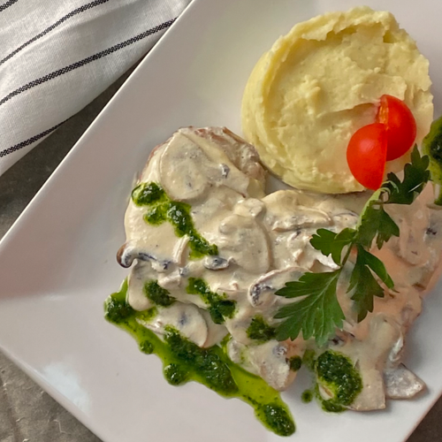 Свинина а-ля Россини