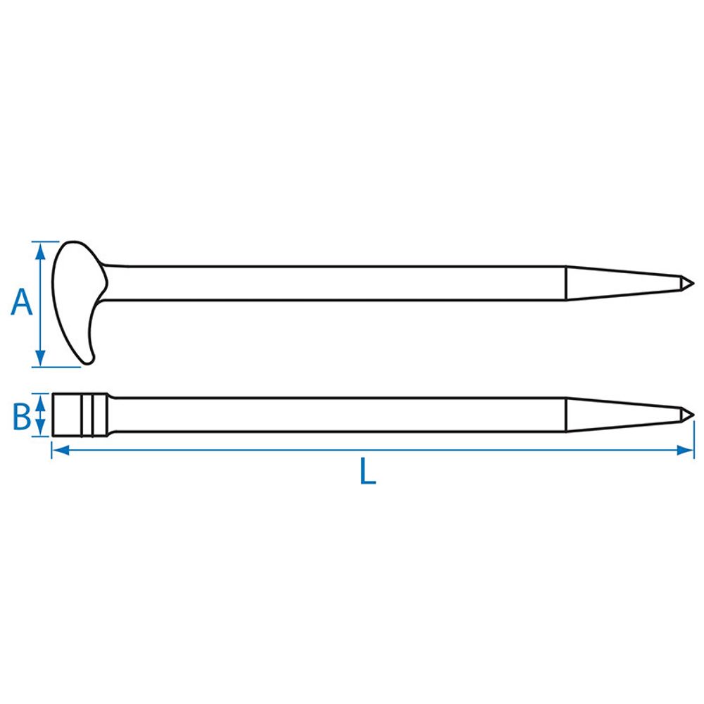 KING TONY (9TK320) Монтировка кузовная, длина 504 мм