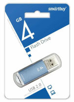 4GB USB Smartbuy V-Cut blue
