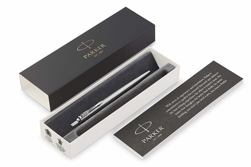 Набор с гравировкой: Ежедневник недатированный и Шариковая ручка Parker Jotter Essential, St. Steel