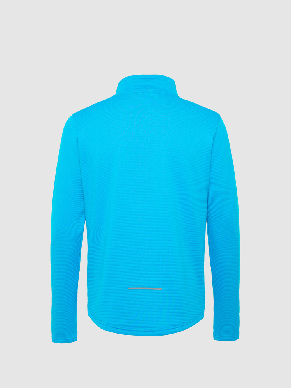 Зимняя беговая рубашка GRI Лонг 5.0 мужская голубая