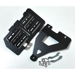 Radiator guard for Honda CRF300L (no brand) with side bracket reinforcement (2021-Up)