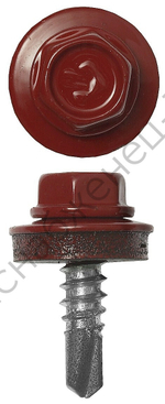 ЗУБР СКМ 3003 25 х 5.5 мм, рубин.-красн., кровельный саморез, 1800 шт (4-300310-55-025-3003)