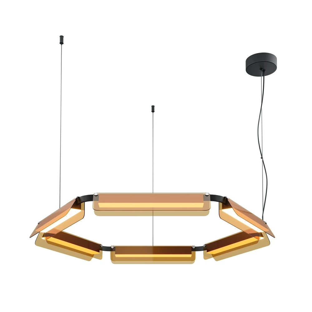 Подвесная люстра Maytoni FLAT MOD296PL-L60BC3K