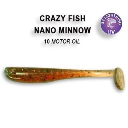 NANO MINNOW 6-40-10-6 Силиконовые приманки Crazy Fish