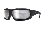 Спортивные очки LiP Typhoon / Matt Black - Black / PC Photochromic / ecLiPse™ Series ML Silver Smoke AF