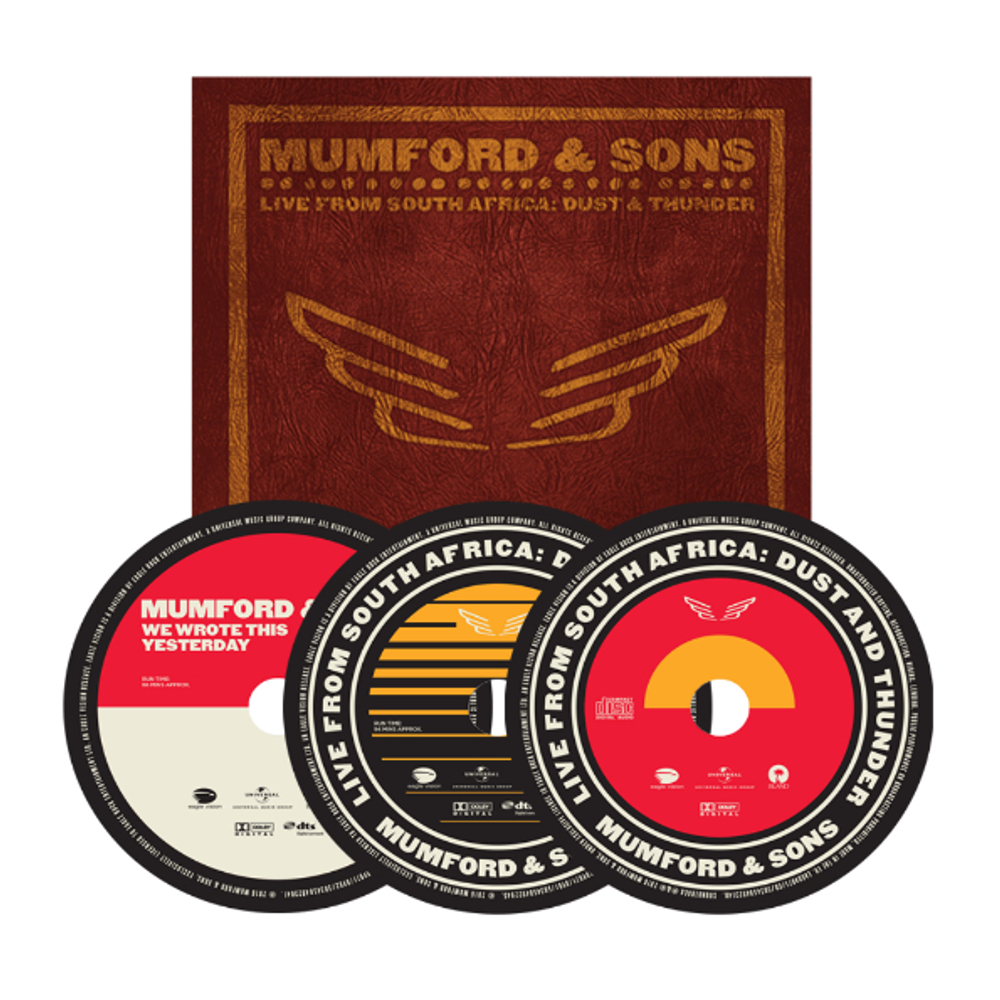 Mumford & Sons / Live From South Africa: Dust And Thunder (Gentlemen Of The Road Edition)(2DVD+CD)