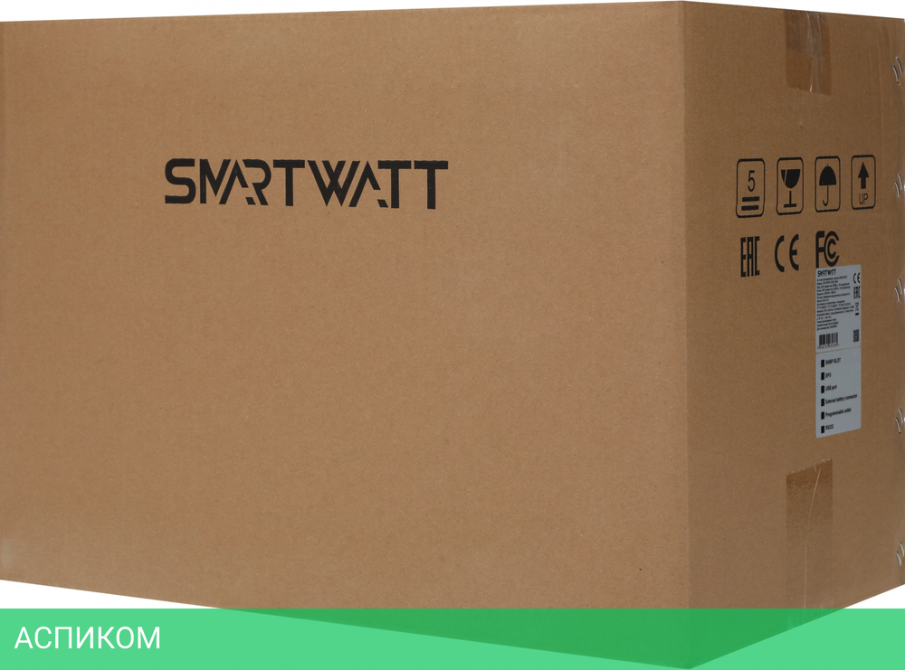 Источник бесперебойного питания Smartwatt Xpert Euro 1800Вт черный (3703020440002)